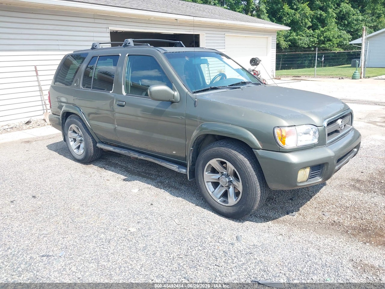 JN8DR09Y74W****** · 2004 NISSAN PATHFINDER LE PLATINUM