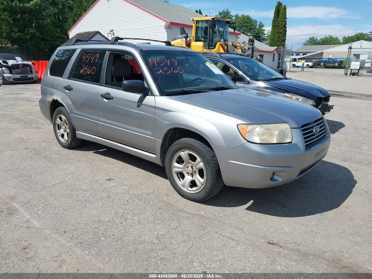 JF1SG63668H****** · 2008 SUBARU FORESTER 2.5X