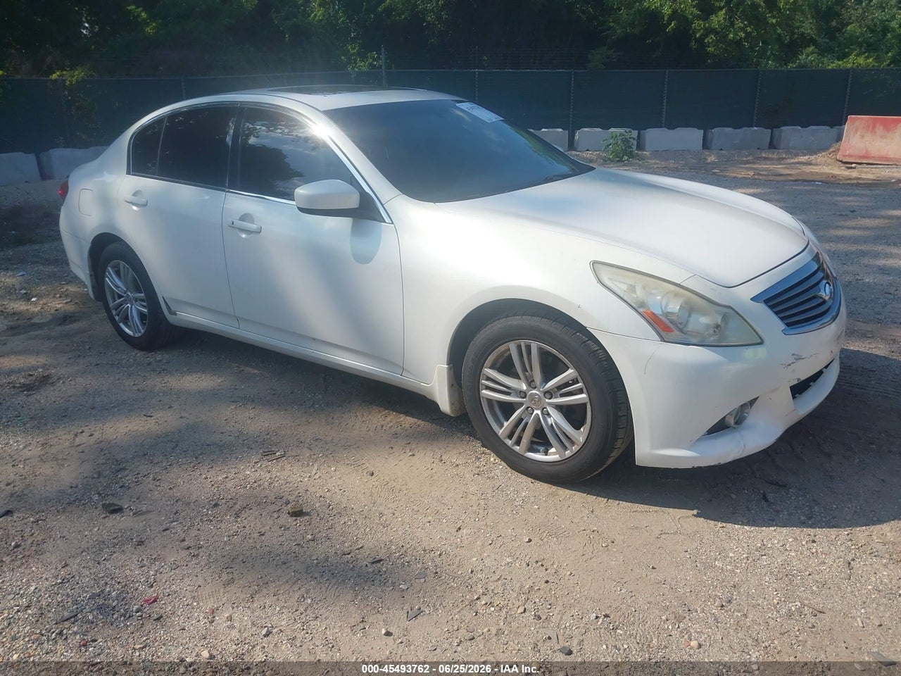 JN1DV6AR6BM****** · 2011 INFINITI G25X