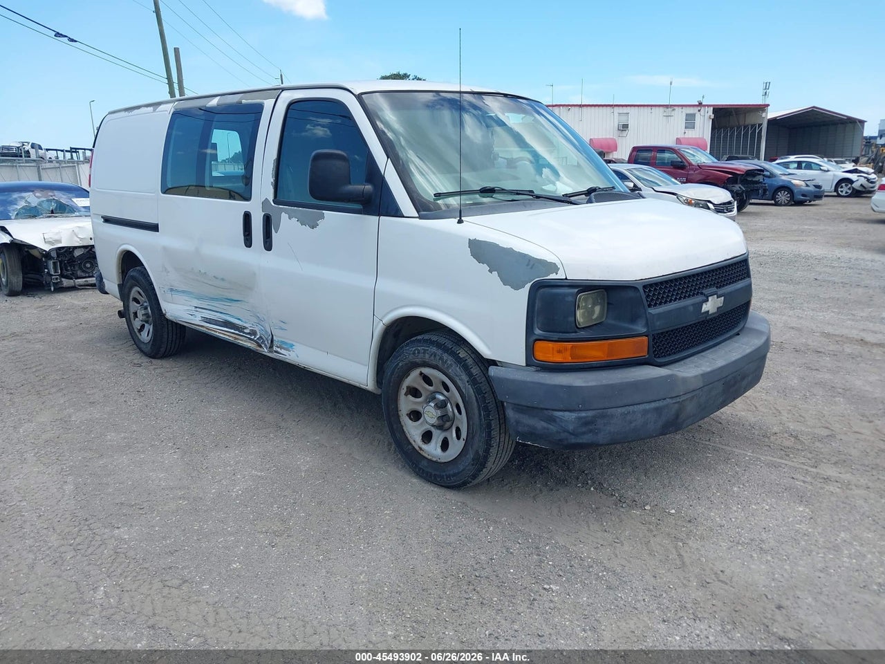 1GCSGAFX6B1****** · 2011 CHEVROLET EXPRESS 1500 WORK VAN