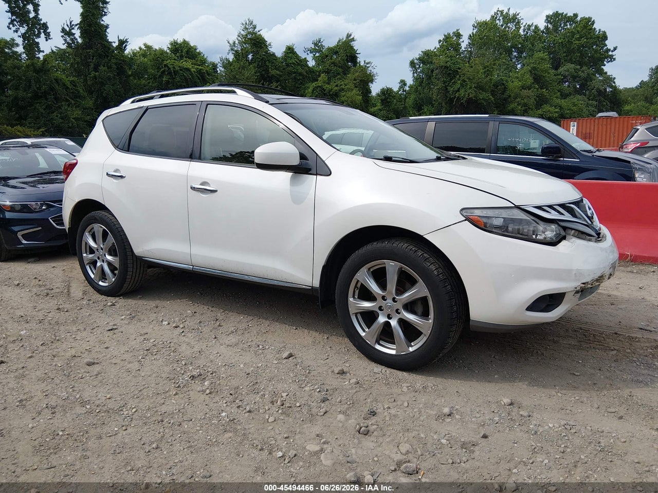 JN8AZ1MU9CW****** · 2012 NISSAN MURANO LE