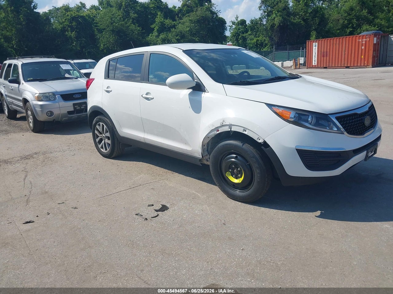 KNDPB3AC2F7****** · 2015 KIA SPORTAGE LX