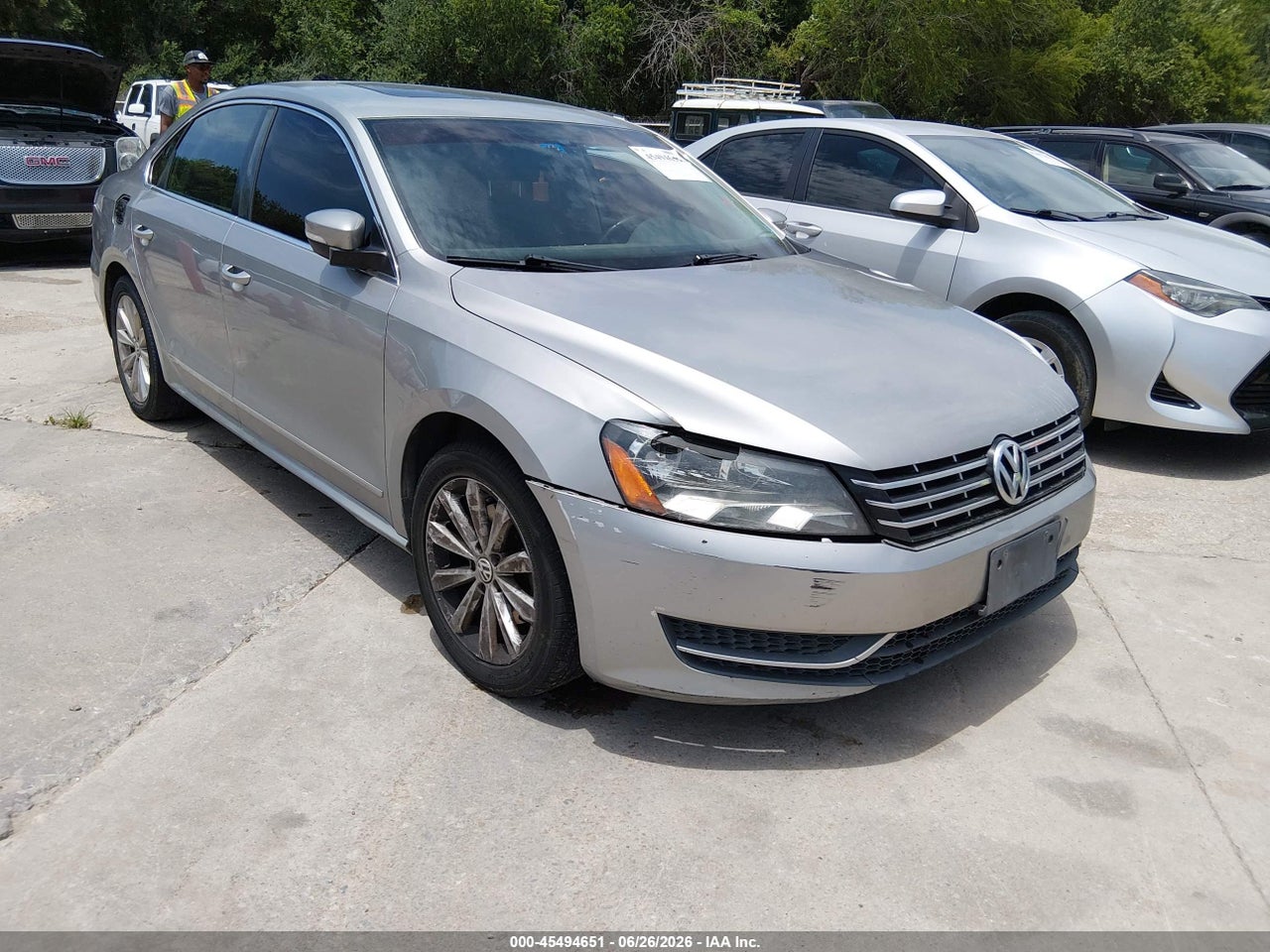 1VWCH7A35DC****** · 2013 VOLKSWAGEN PASSAT 2.5L SEL