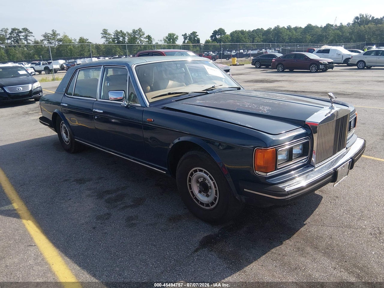 SCAZN42A5FC****** · 1985 ROLLS-ROYCE SILVER SPUR