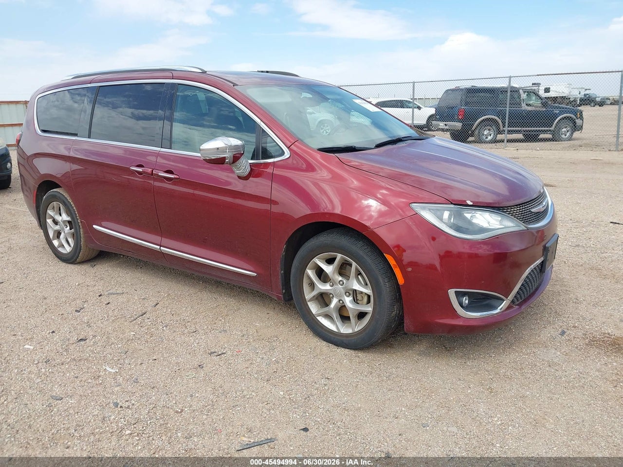 2C4RC1GG0HR****** · 2017 CHRYSLER PACIFICA LIMITED