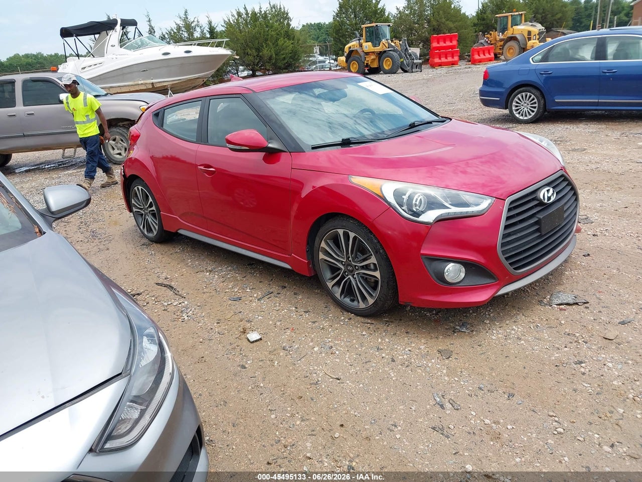 KMHTC6AEXGU****** · 2016 HYUNDAI VELOSTER TURBO
