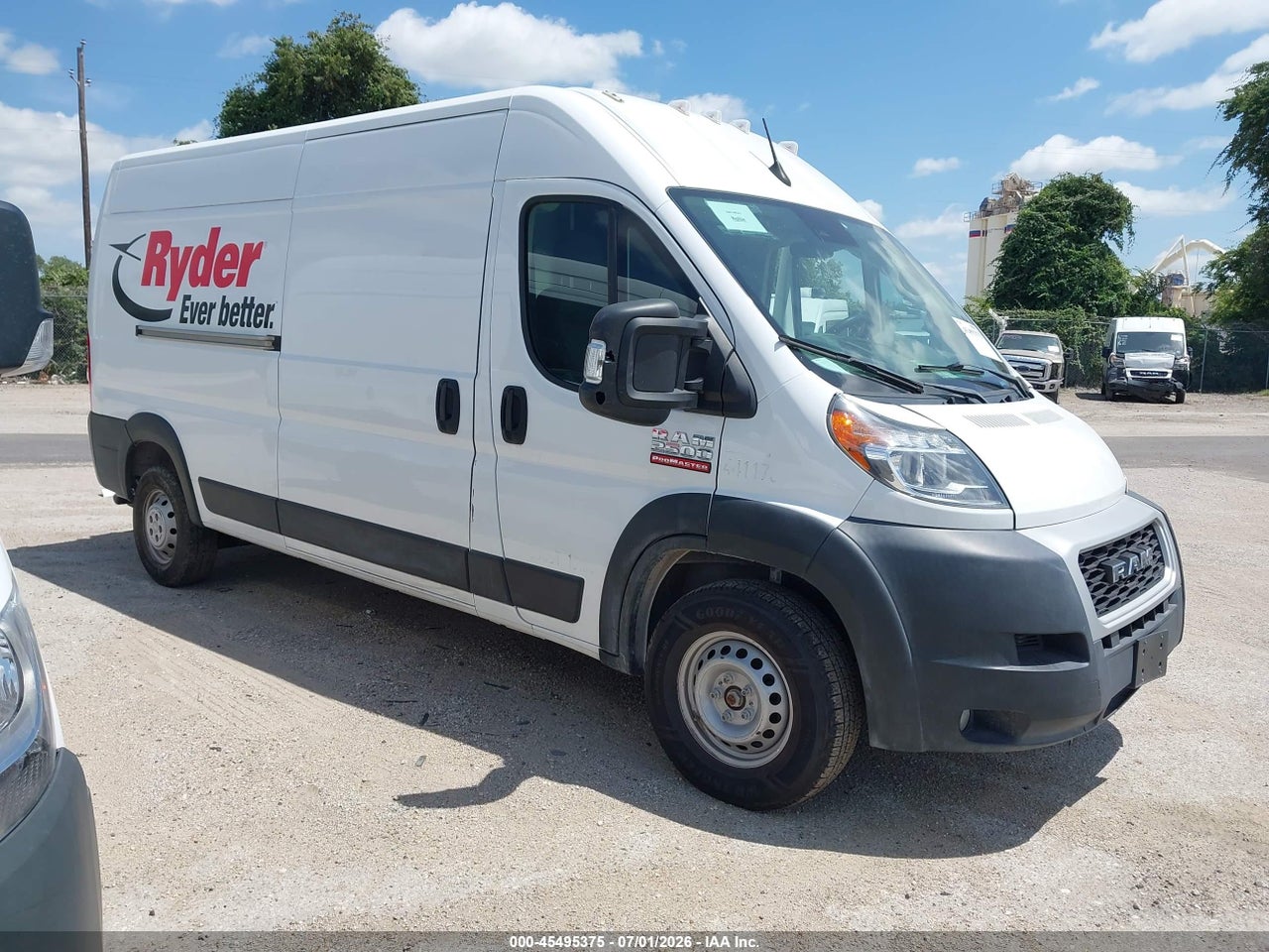 3C6LRVDG5NE****** · 2022 RAM PROMASTER 2500 HIGH ROOF 159 WB