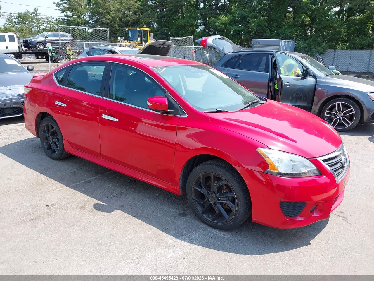 3N1AB7APXFY****** · 2015 NISSAN SENTRA SR