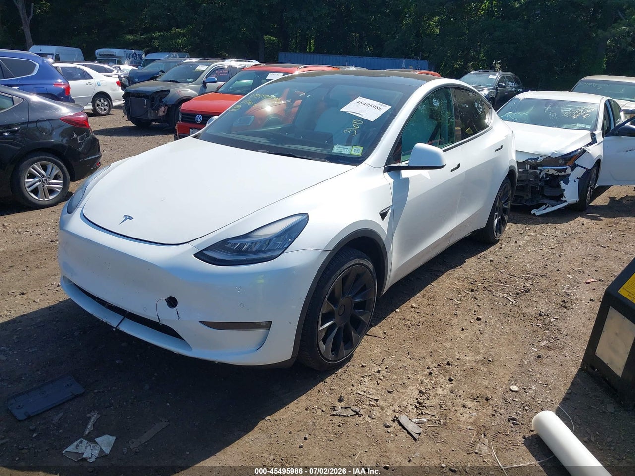 2021 TESLA MODEL Y LONG RANGE DUAL MOTOR ALL-WHEEL DRIVE · 2/11