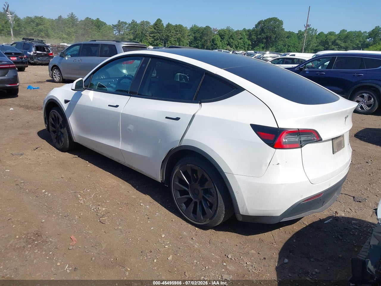 2021 TESLA MODEL Y LONG RANGE DUAL MOTOR ALL-WHEEL DRIVE · 3/11