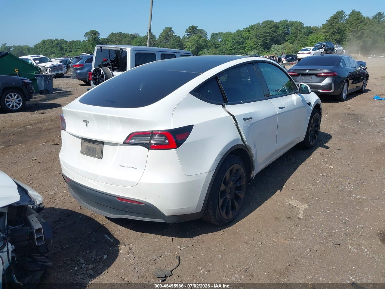 2021 TESLA MODEL Y LONG RANGE DUAL MOTOR ALL-WHEEL DRIVE · 4/11