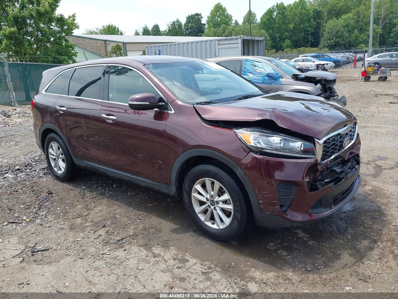 5XYPG4A34KG****** · 2019 KIA SORENTO 2.4L LX