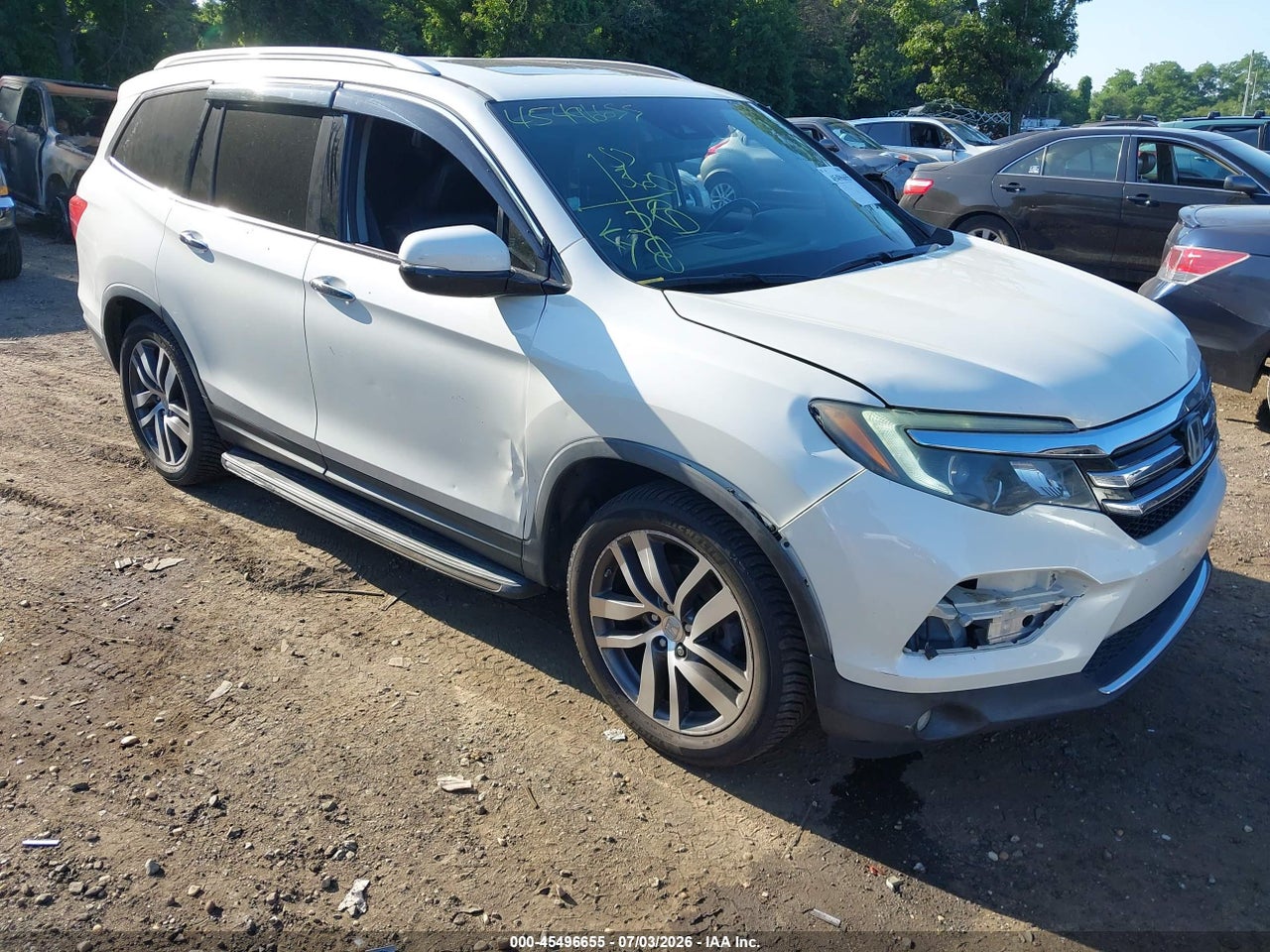 5FNYF6H04GB****** · 2016 HONDA PILOT ELITE