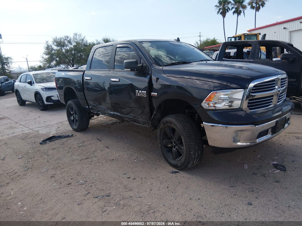 3C6RR7LTXJG****** · 2018 RAM 1500 BIG HORN  4X4 5'7 BOX