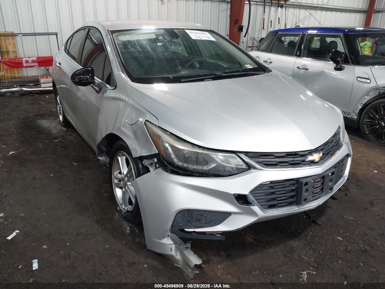 1G1BE5SM5G7****** · 2016 CHEVROLET CRUZE LT AUTO