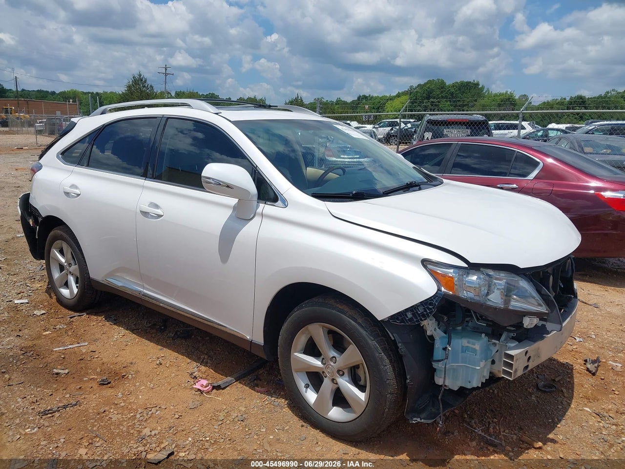 2T2BK1BA7CC****** · 2012 LEXUS RX 350