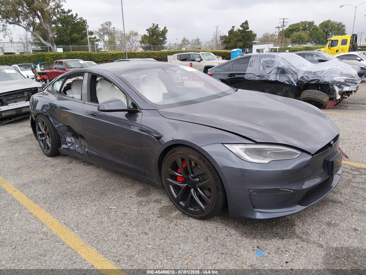 5YJSA1E66PF****** · 2023 TESLA MODEL S PLAID TRI MOTOR ALL-WHEEL DRIVE