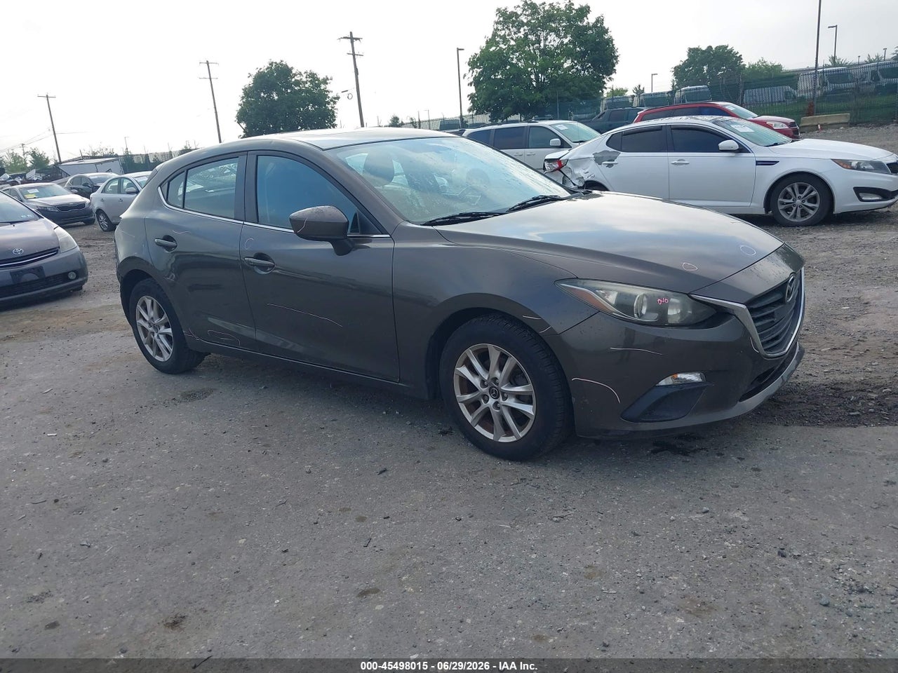 JM1BM1L75E1****** · 2014 MAZDA MAZDA3 I TOURING