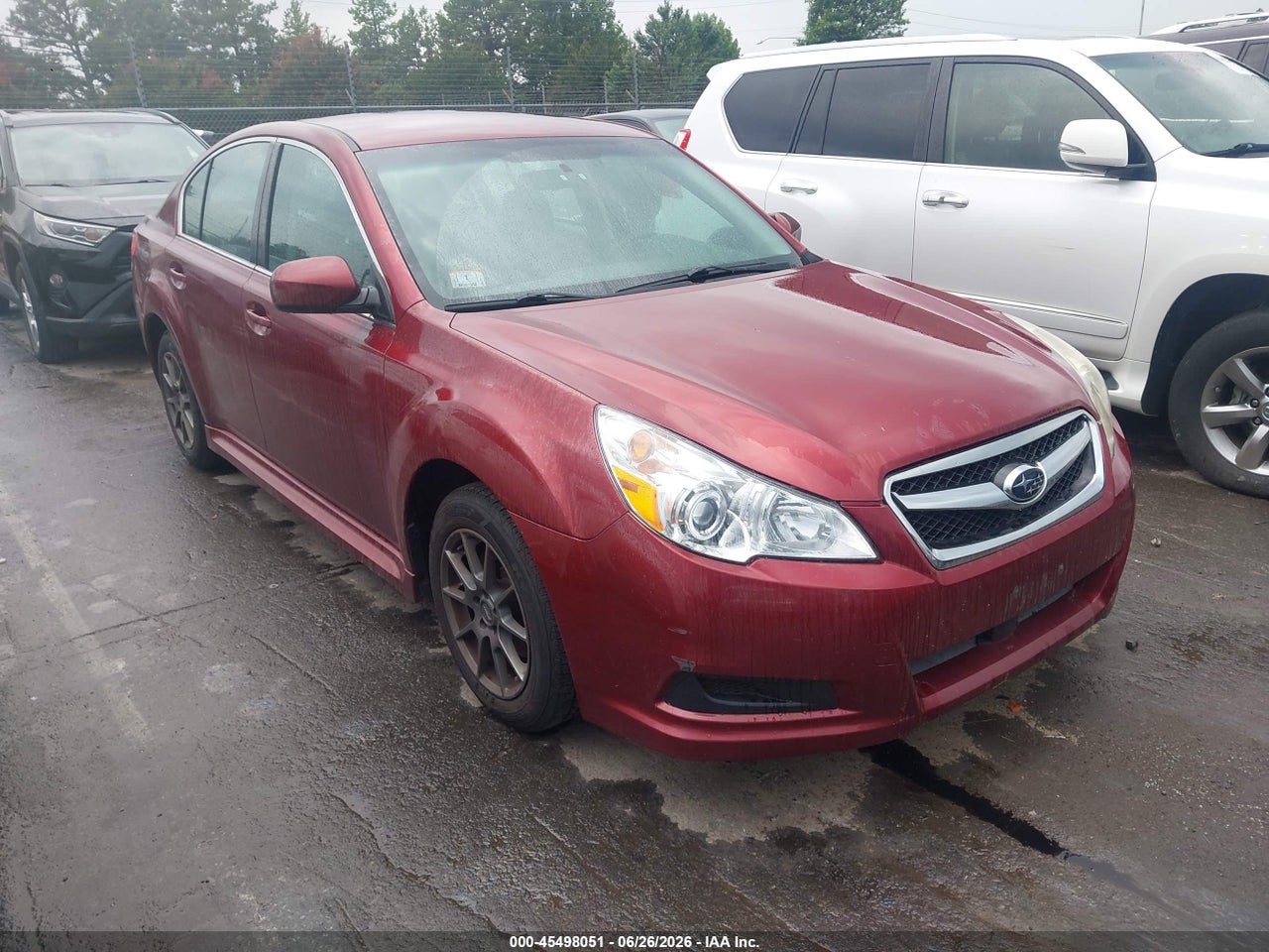 4S3BMBC6XB3****** · 2011 SUBARU LEGACY 2.5I PREMIUM