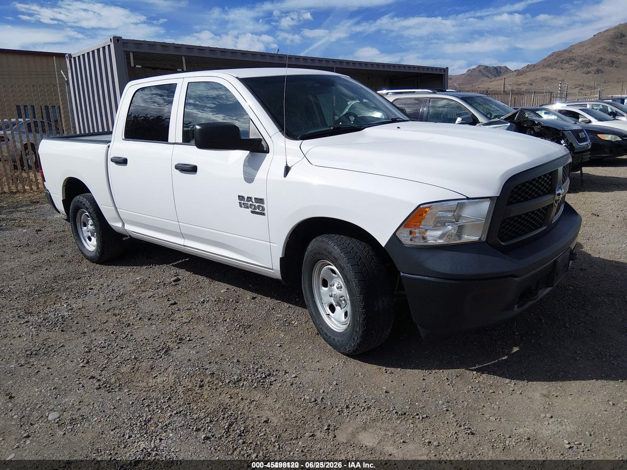 1C6RR7KG8KS****** · 2019 RAM 1500 CLASSIC TRADESMAN  4X4 5'7 BOX