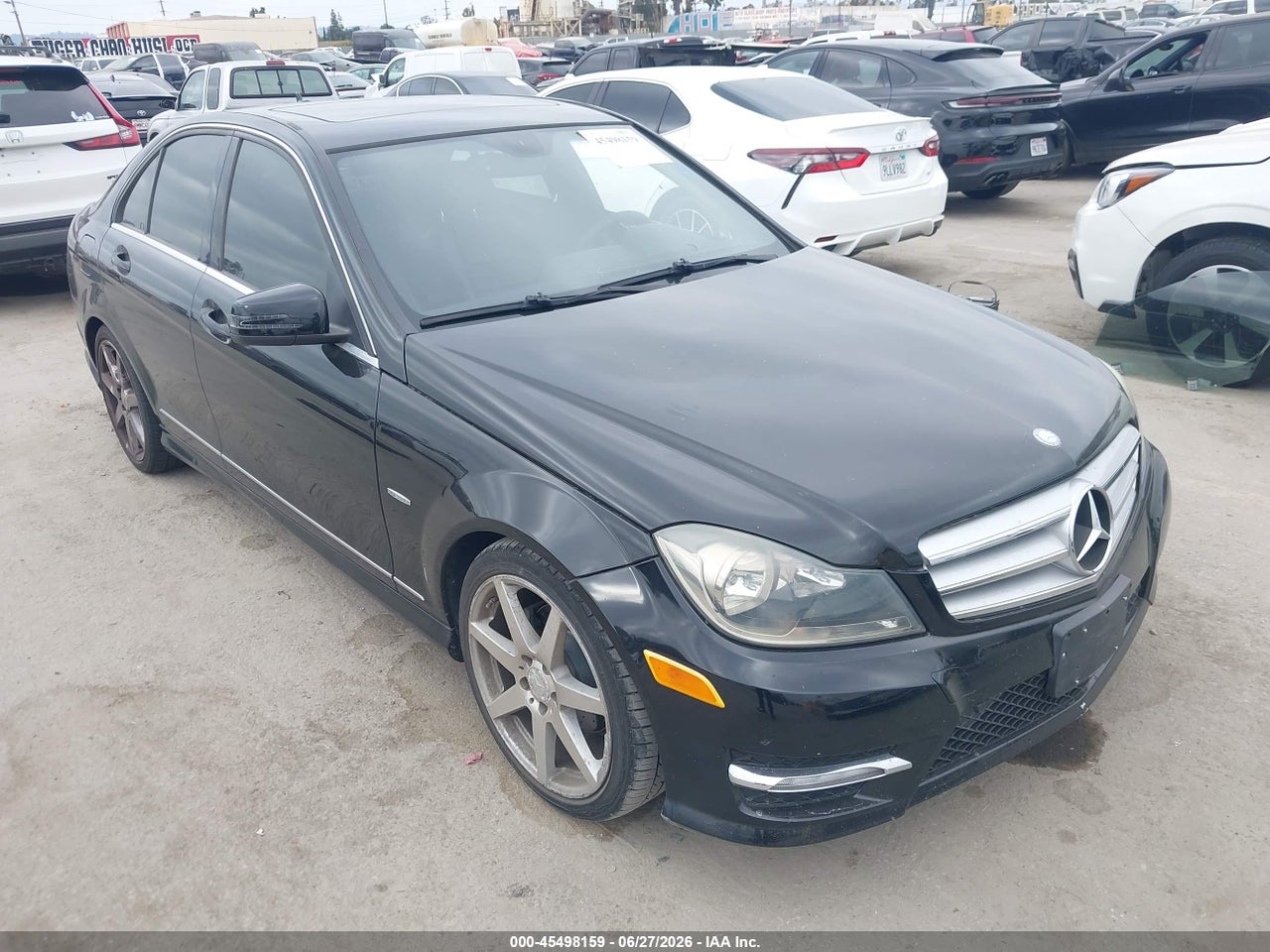 WDDGF4HB3CR****** · 2012 MERCEDES-BENZ C 250 LUXURY/SPORT