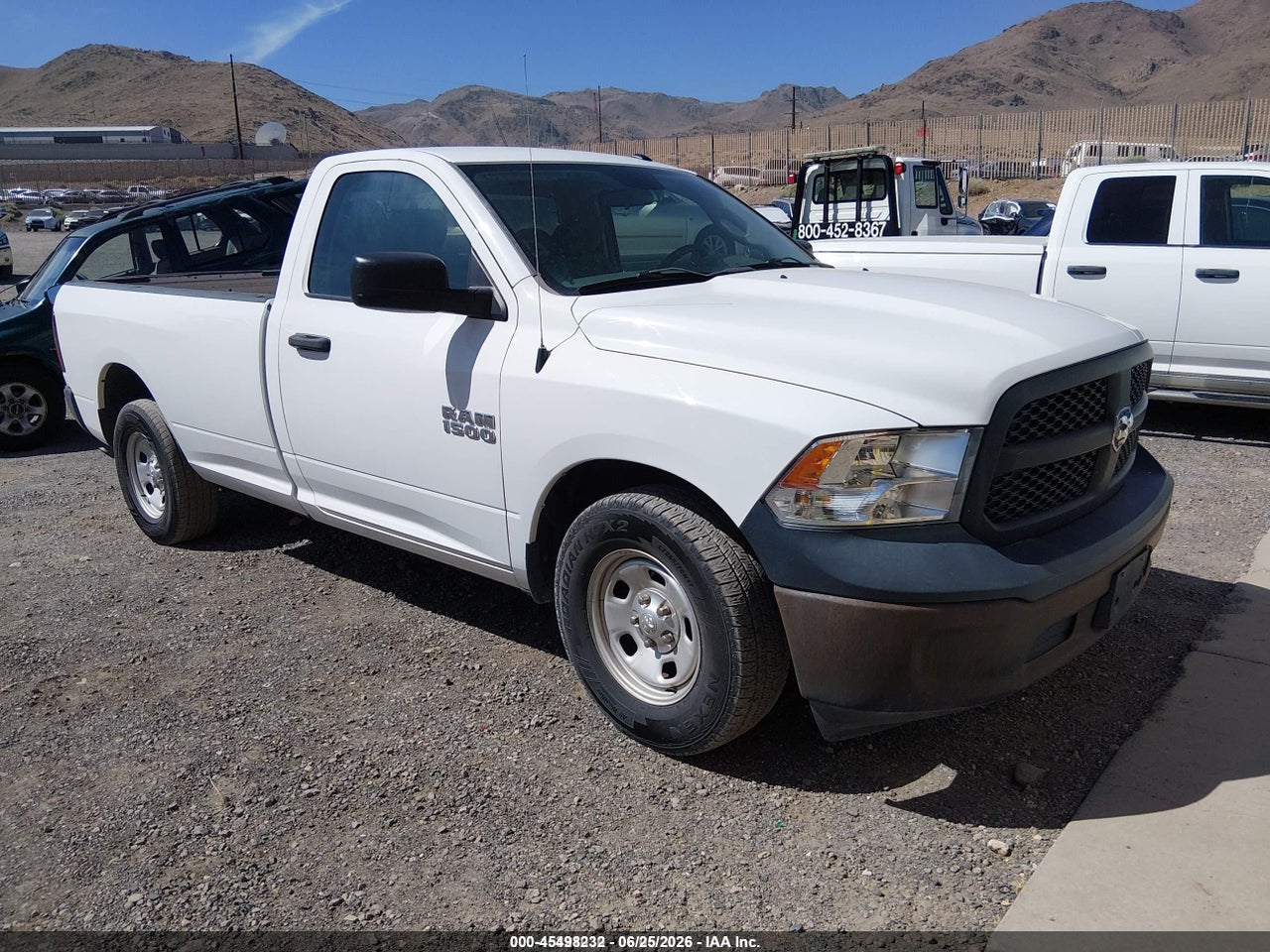 3C6JR6DG1HG****** · 2017 RAM 1500 TRADESMAN  4X2 8' BOX