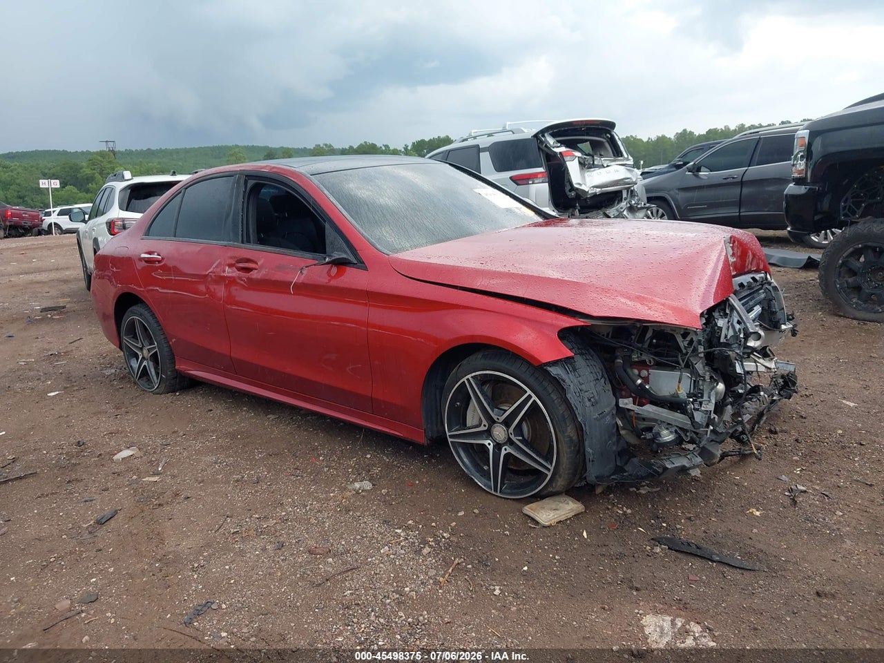 55SWF4KBXGU****** · 2016 MERCEDES-BENZ C 300 SPORT 4MATIC