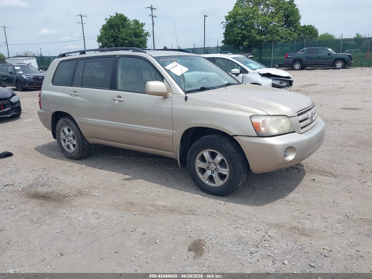 JTEEP21A260****** · 2006 TOYOTA HIGHLANDER V6