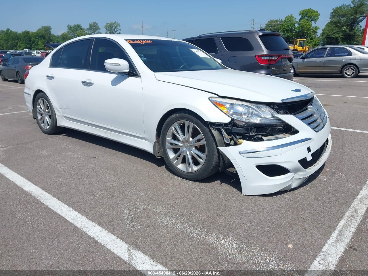 KMHGC4DD9EU****** · 2014 HYUNDAI GENESIS 3.8