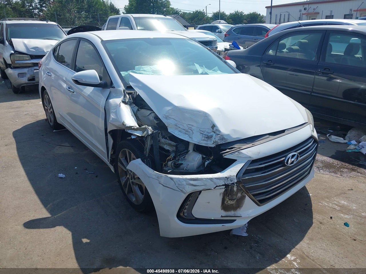5NPD84LF6HH****** · 2017 HYUNDAI ELANTRA LIMITED