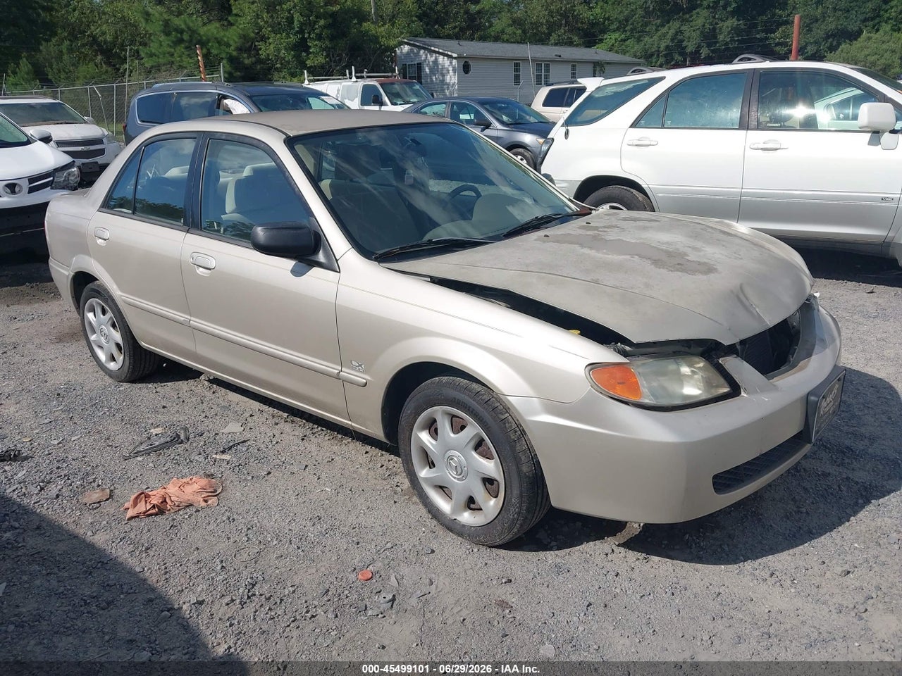 JM1BJ225010****** · 2001 MAZDA PROTEGE ES/LX