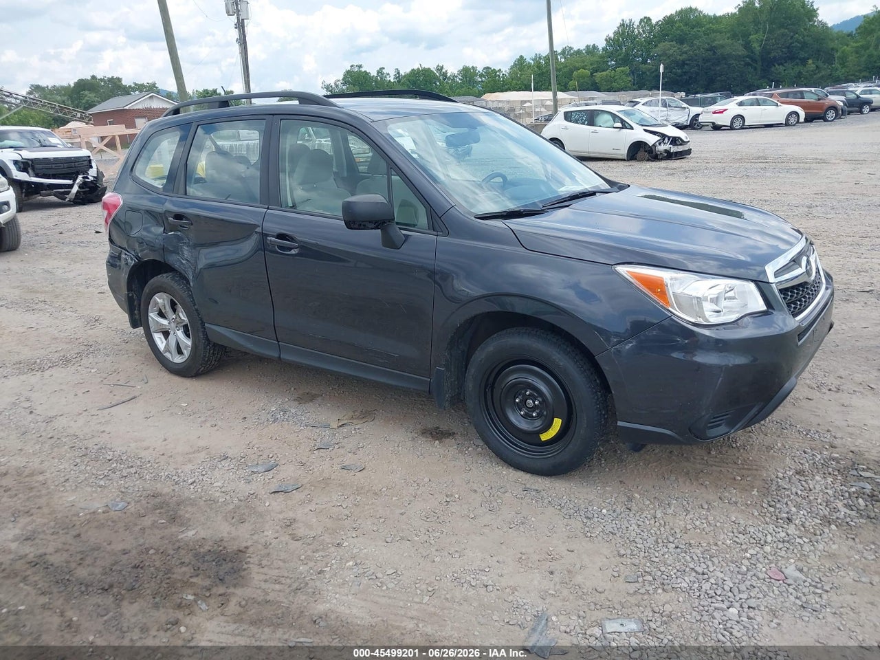 JF2SJABC5FH****** · 2015 SUBARU FORESTER 2.5I