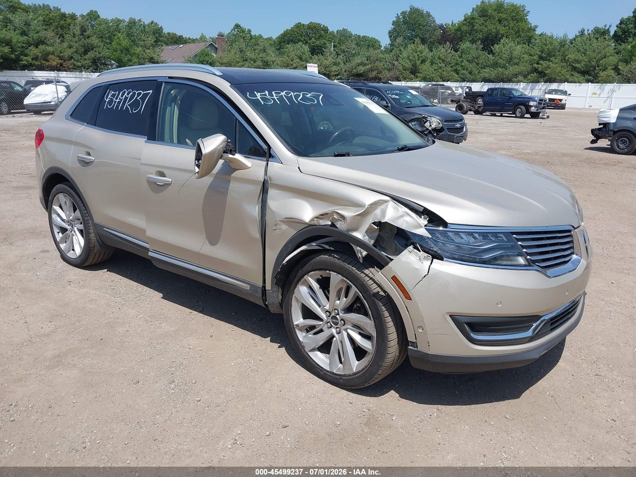 2LMPJ8LR3HB****** · 2017 LINCOLN MKX RESERVE