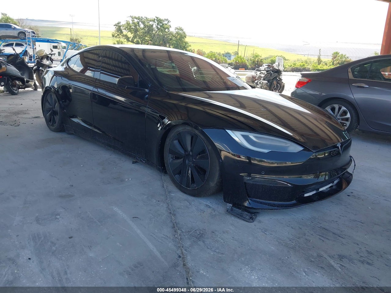 5YJSA1E63MF****** · 2021 TESLA MODEL S PLAID TRI MOTOR ALL-WHEEL DRIVE