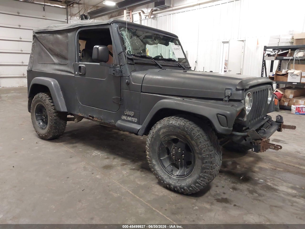 1J4FA44S56P****** · 2006 JEEP WRANGLER UNLIMITED
