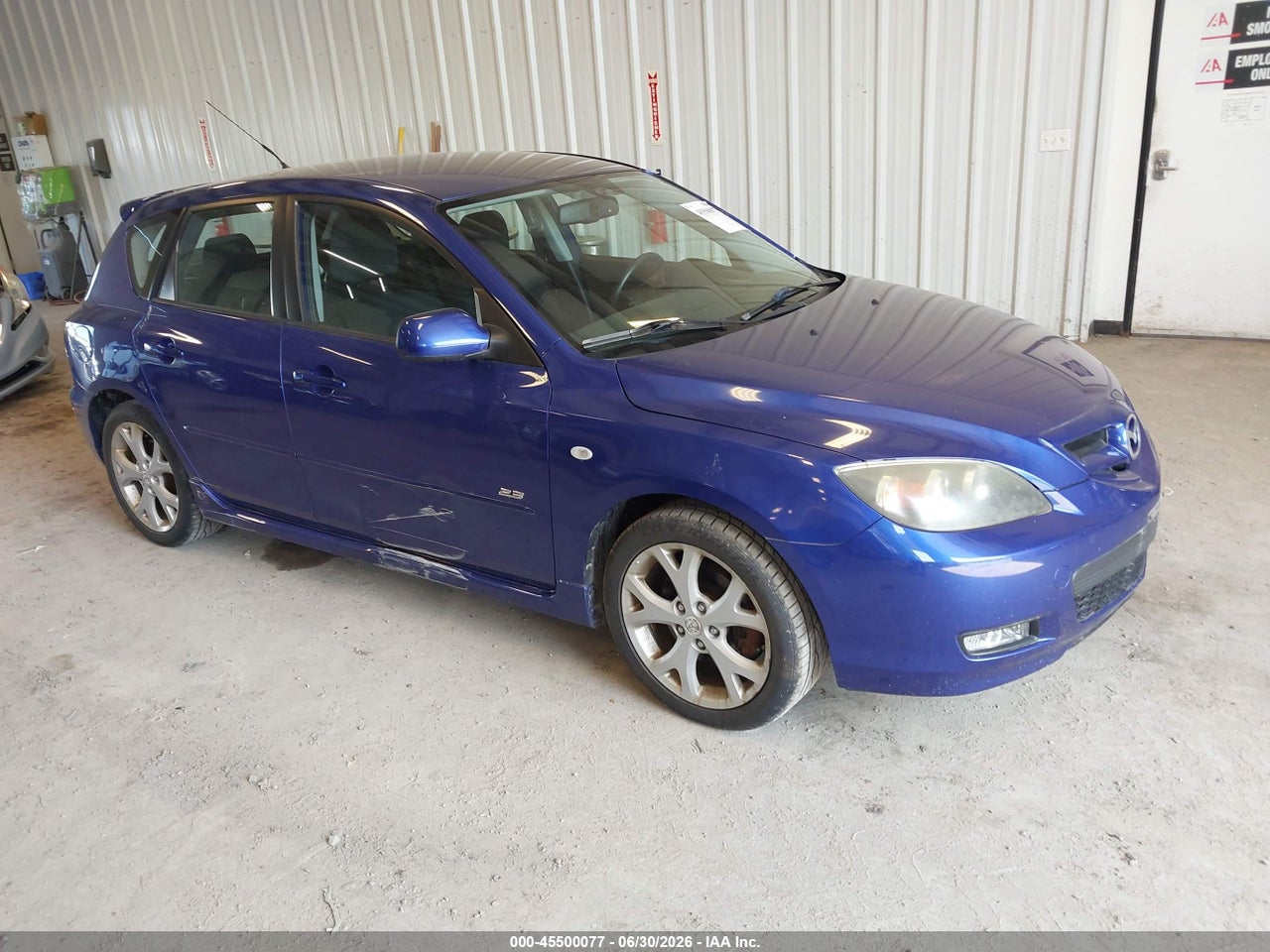 JM1BK143671****** · 2007 MAZDA MAZDA3 S SPORT