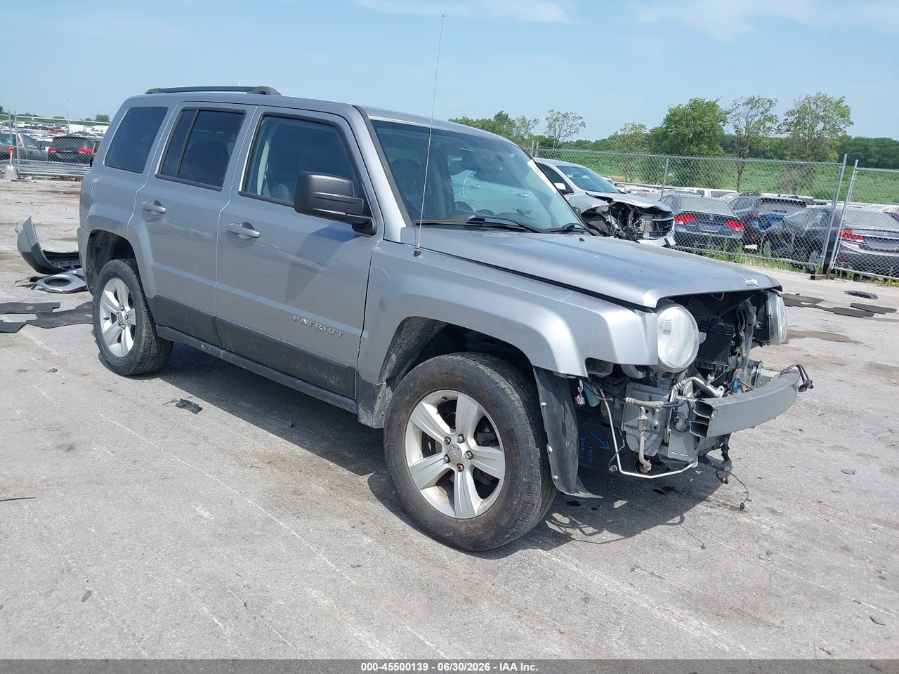 1C4NJRFB6HD****** · 2017 JEEP PATRIOT LATITUDE