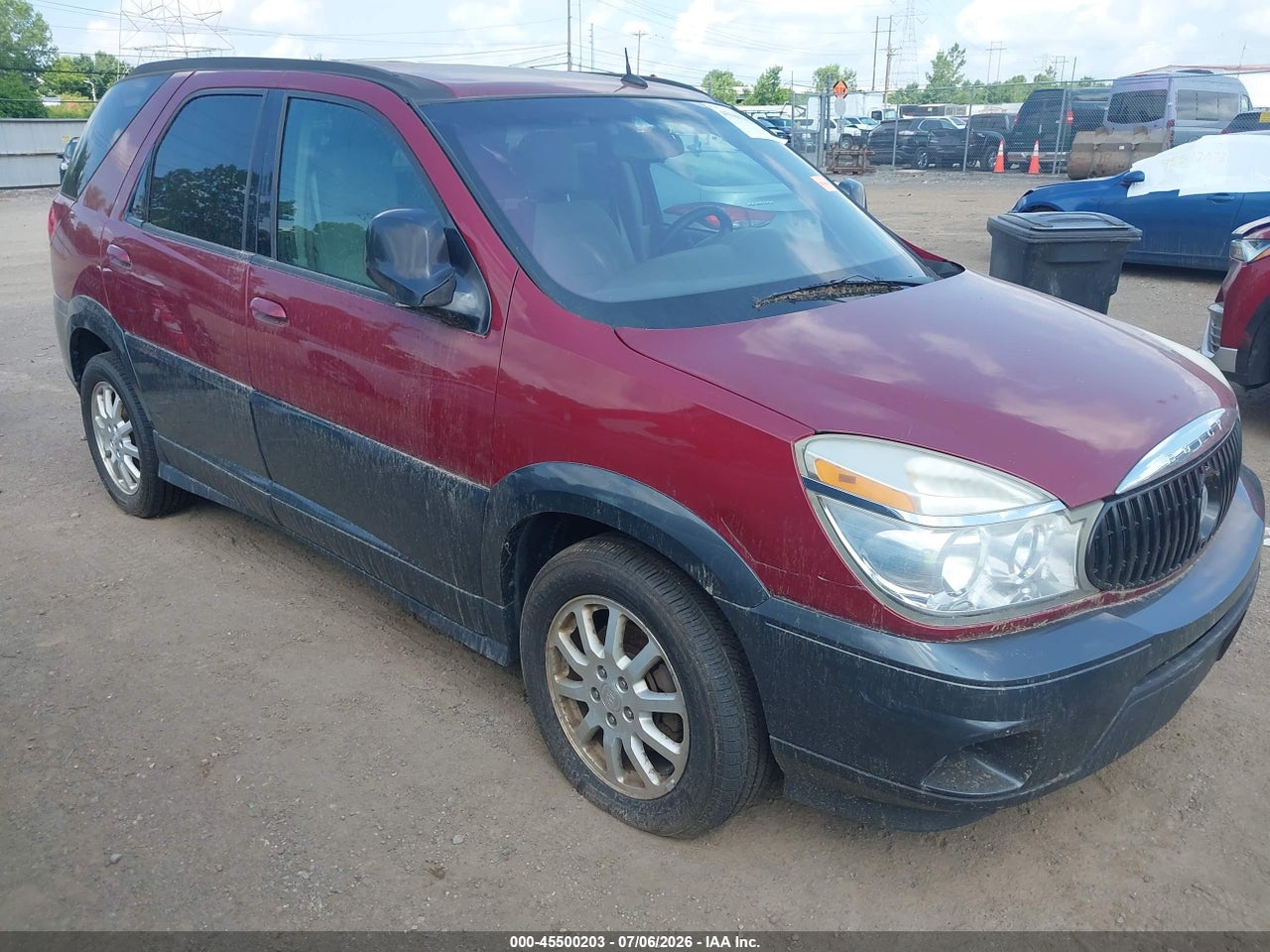 3G5DB03EX5S****** · 2005 BUICK RENDEZVOUS CX