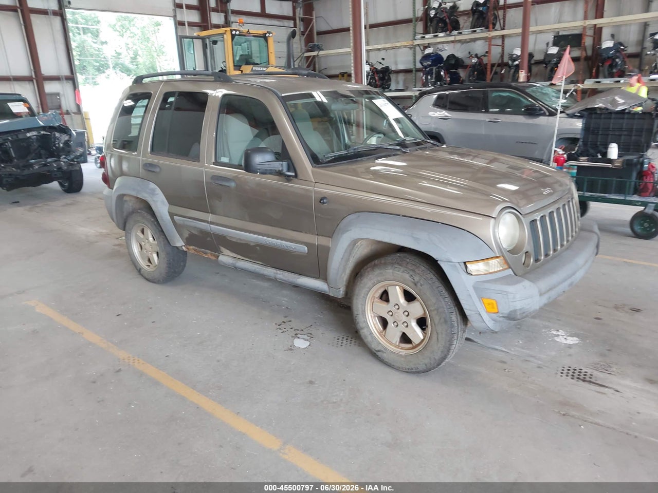 1J4GL48K07W****** · 2007 JEEP LIBERTY SPORT