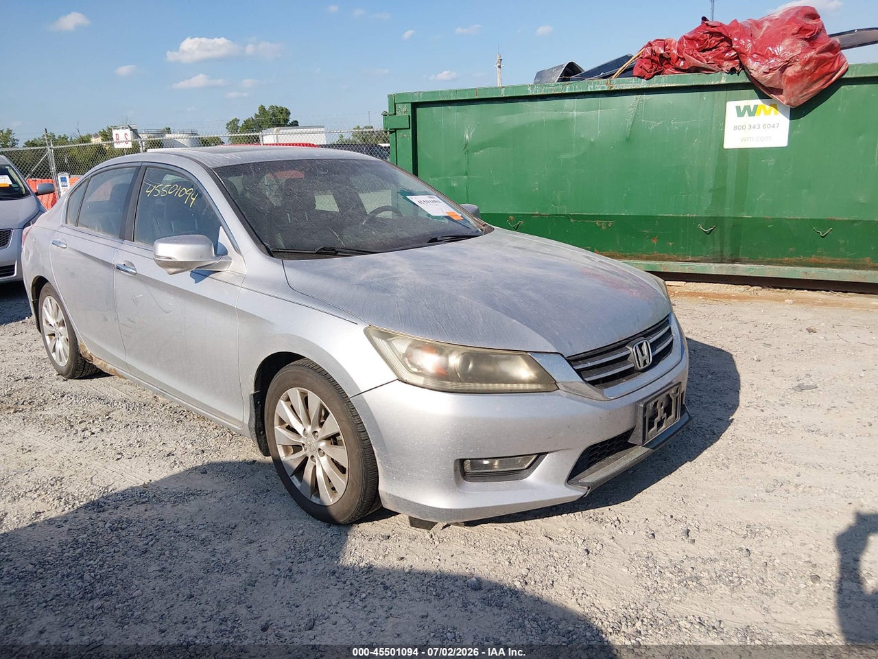 1HGCR2F82DA****** · 2013 HONDA ACCORD EX-L