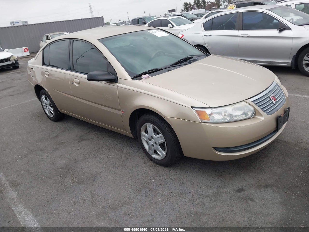 1G8AJ55FX7Z****** · 2007 SATURN ION 2