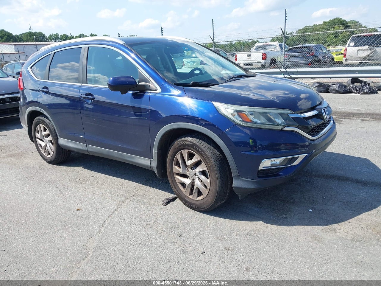 2HKRM3H7XFH****** · 2015 HONDA CR-V EX-L