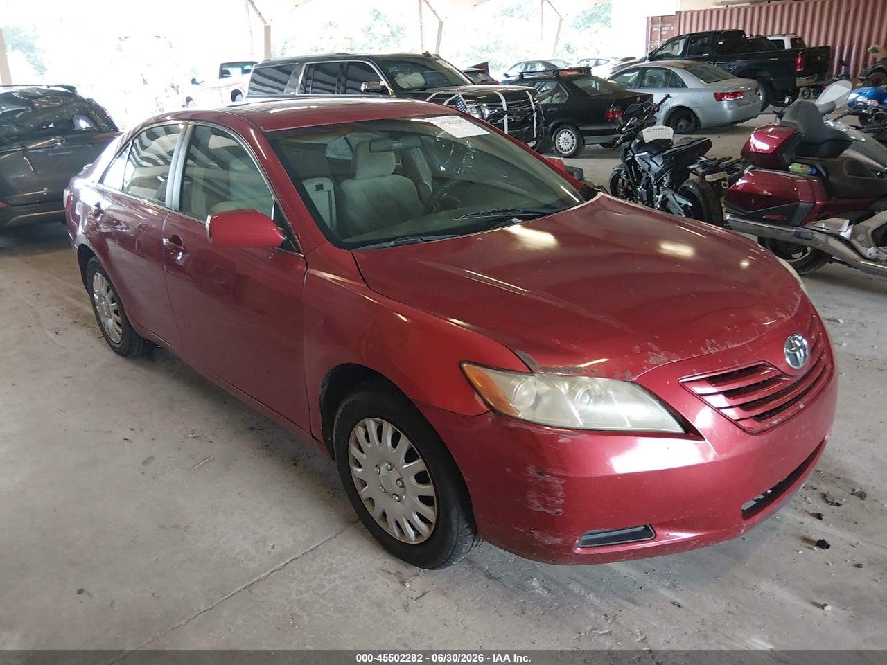 4T4BE46K78R****** · 2008 TOYOTA CAMRY LE