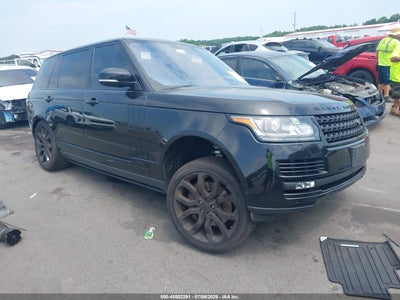 SALGS3EF0GA****** · 2016 LAND ROVER RANGE ROVER 5.0L V8 SUPERCHARGED