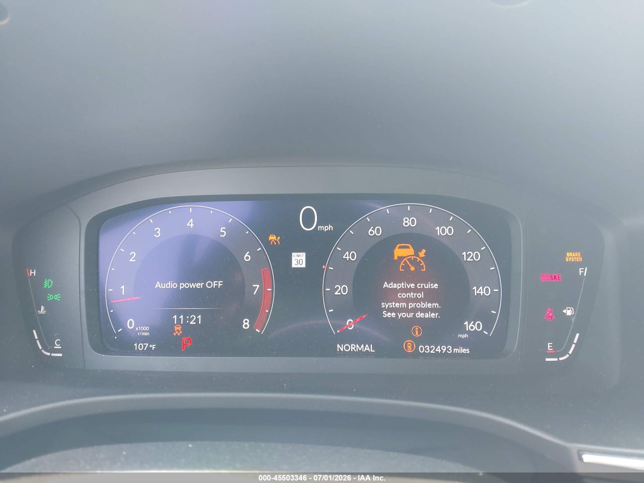 19UDE4H38PA****** · 2023 ACURA INTEGRA A-SPEC · 7/11