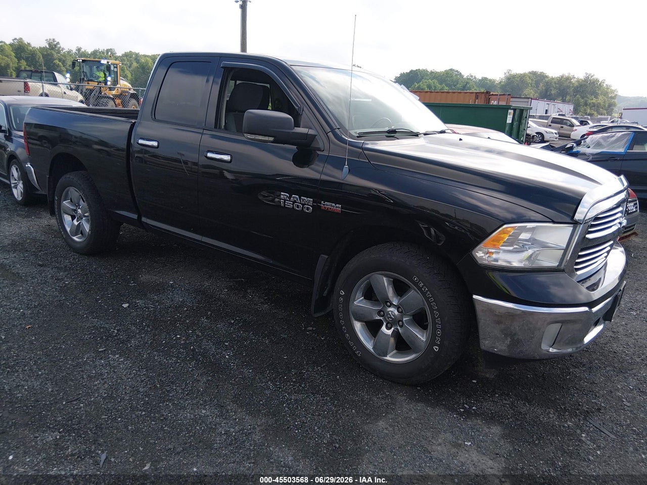 1C6RR7GT3DS****** · 2013 RAM 1500 BIG HORN