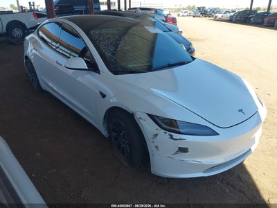 5YJ3E1EA4TF****** · 2026 TESLA MODEL 3 PREMIUM REAR-WHEEL DRIVE/REAR-WHEEL DRIVE