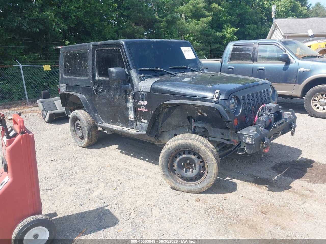 1J4FA24149L****** · 2009 JEEP WRANGLER X