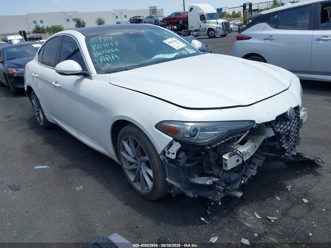 ZARFAEEN5H7****** · 2017 ALFA ROMEO GIULIA TI AWD