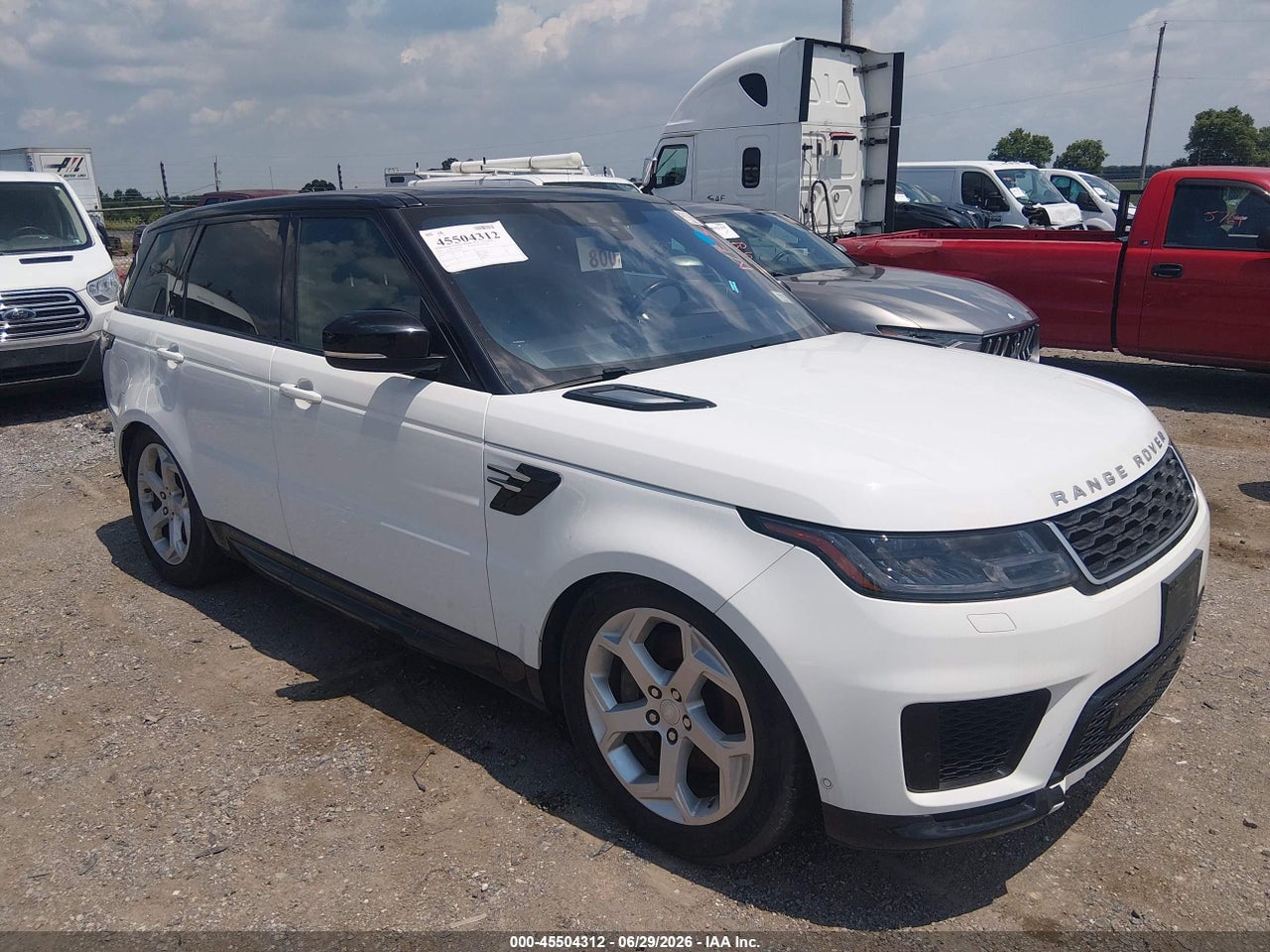 SALWR2SU7LA****** · 2020 LAND ROVER RANGE ROVER SPORT HSE MHEV